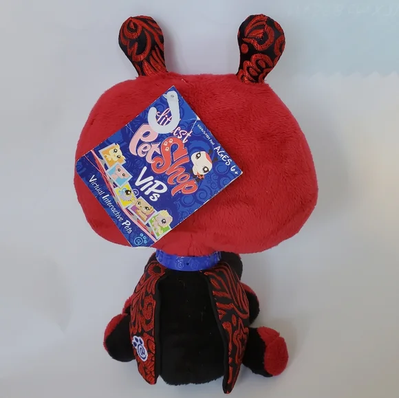 Littlest Pet Shop VIPs Ladybug Plush Stuffed Animal - Picture 3 of 7